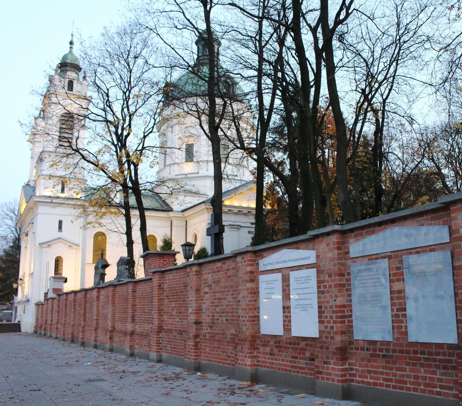 Chiesa cimitero monumentale Powązki