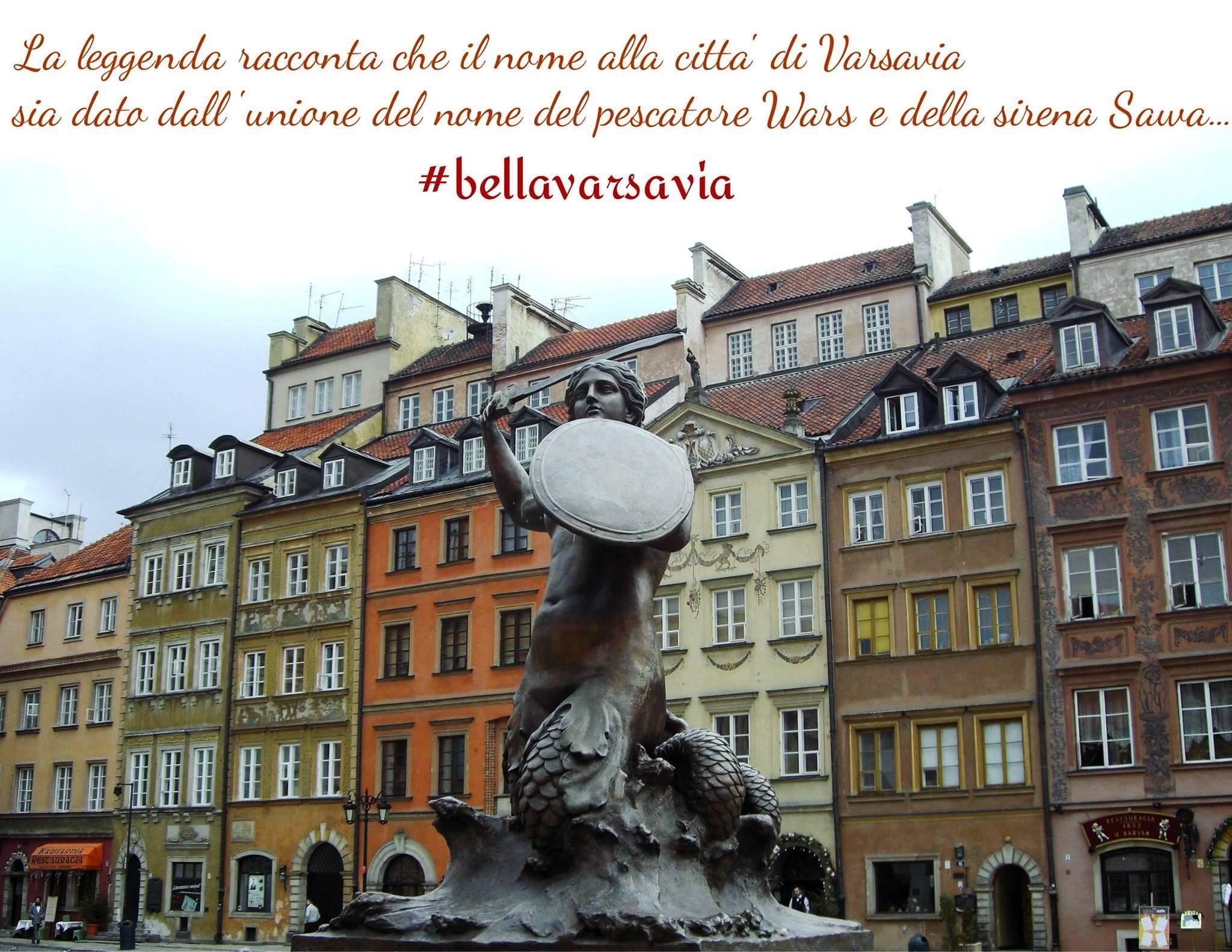la leggenda della Sirena di Varsavia